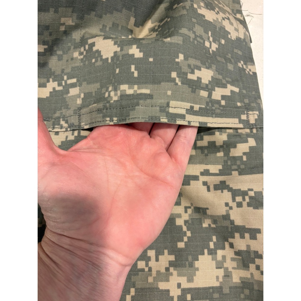 US Army ACU Digital Camo Cargo Pants Sz L Long UCP Tactical Trousers 35-39 Waist - Picture 9 of 11
